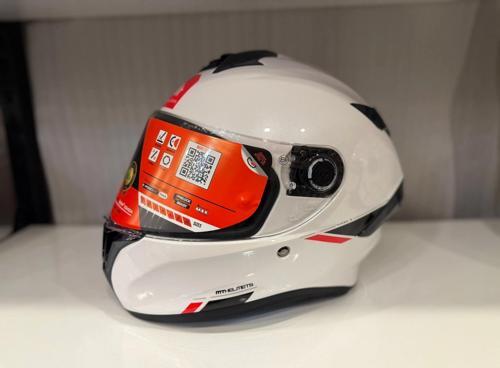KASK MT HELMETS TARGO S SOLİD PARLAK BEYAZ