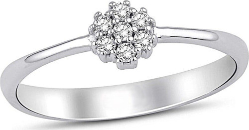 Altın Coronet Taşlı Yüzük