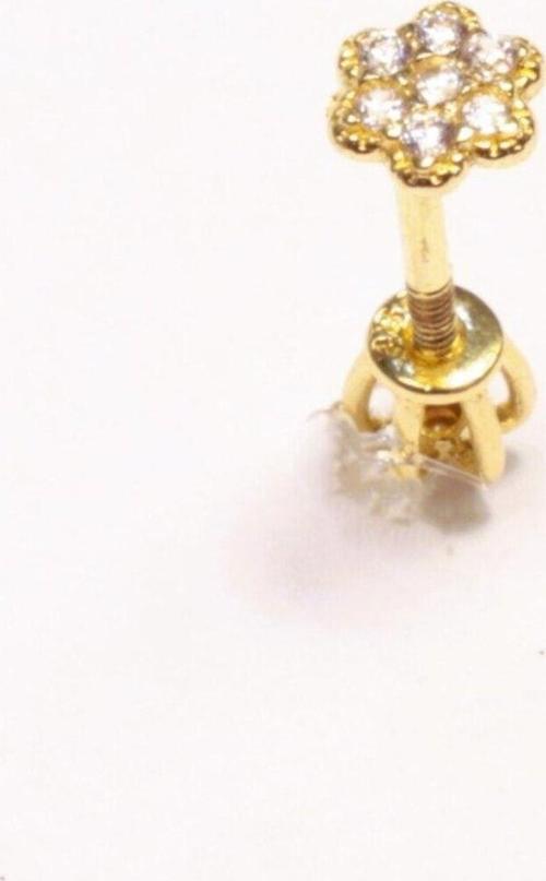 14 Ayar Altın Piercing Tragus Küpe