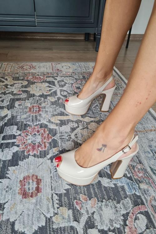 036 04154 açık platform ayakkabı