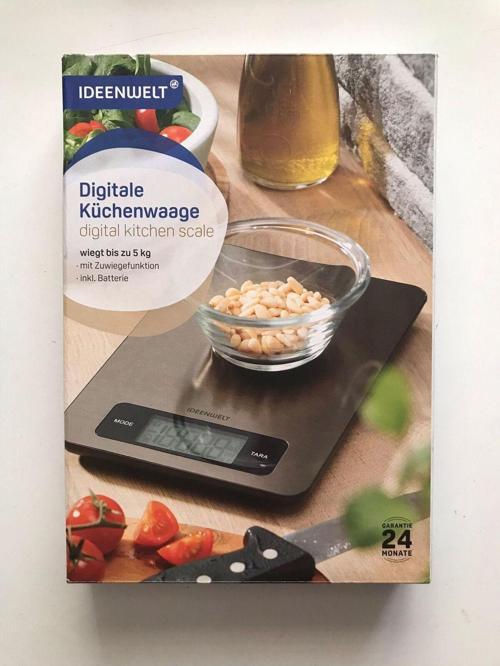 İdeen Welt Digital Mutfak Tartısı