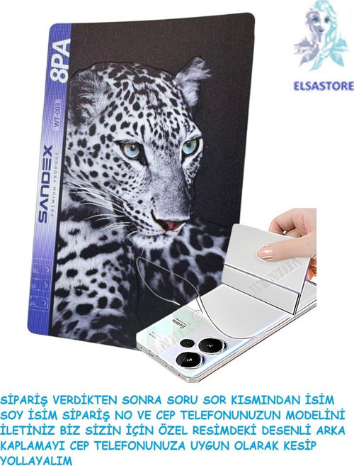 Realme Desenli Arka Kaplama desen kod13