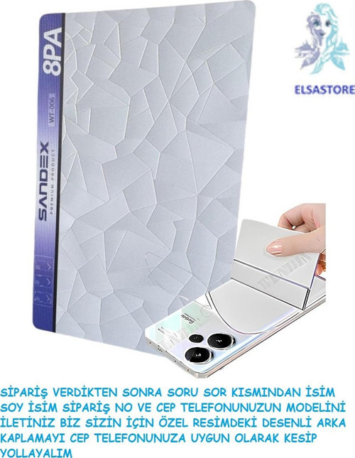 Infinix Desenli Arka Kaplama desen kod1