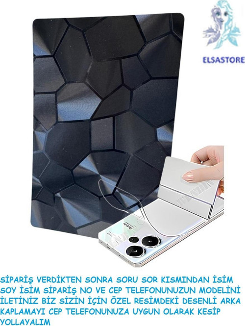 Huawei Desenli Arka Kaplama desen kod6