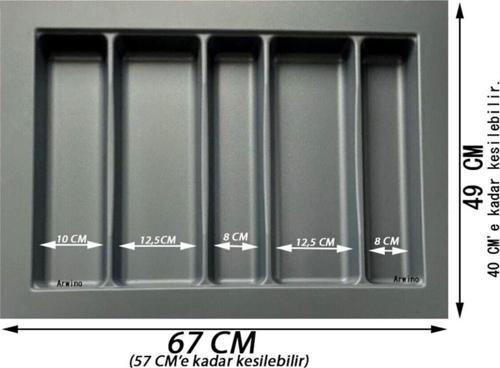 Demax Çekmece Içi Kepçelik 67X49 Cm (60X40 Cm E Kadar Kesilebilir)