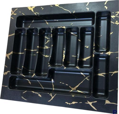 Demax Siyah Altın Kaşıklık 55X49 (50X40 A Kadar Kesilebilir)