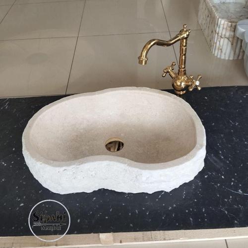 Traverten Şekilsiz Lavabo