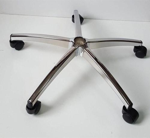 Oyuncu Koltuğu Krom Yıldız Ayağı Çap 65 Cm Tekerlekli 150 Kg