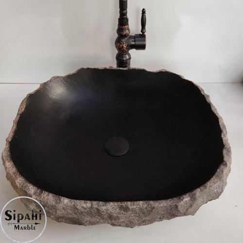 Bazalt Şekilsiz Tasarım Lavabo