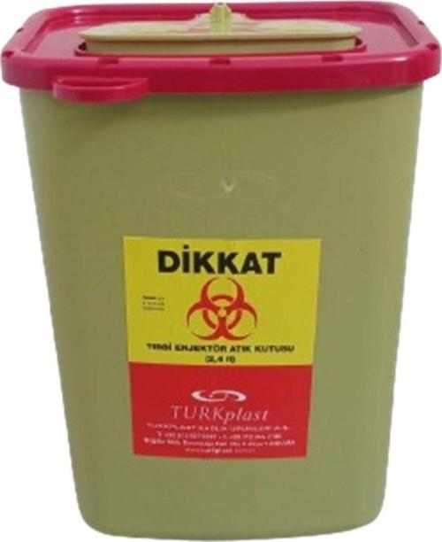 Tıbbi Atık Kutusu 2,4 Lt 5 Adet