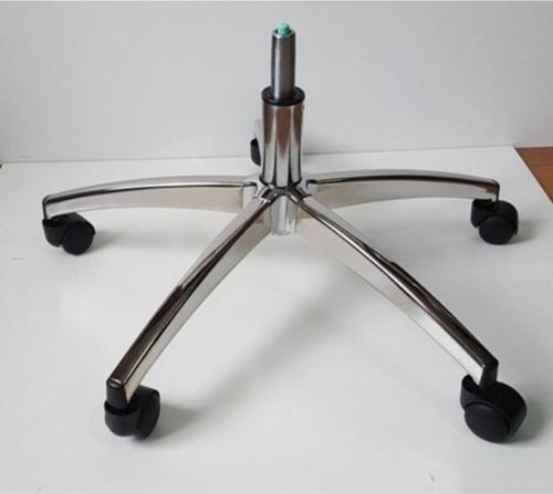 Oyun Koltuğu Krom Yıldız Ayağı Krom Pistonlu Çap 70 Cm