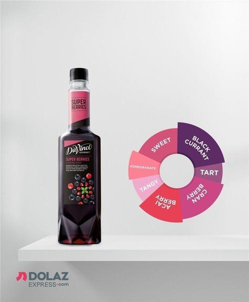Kırmızı Meyve Aromalı Şurup 750 ml
