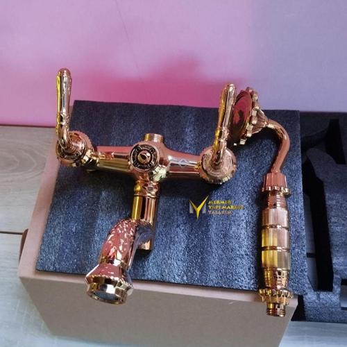 Gold Osmanlı Duş Seti