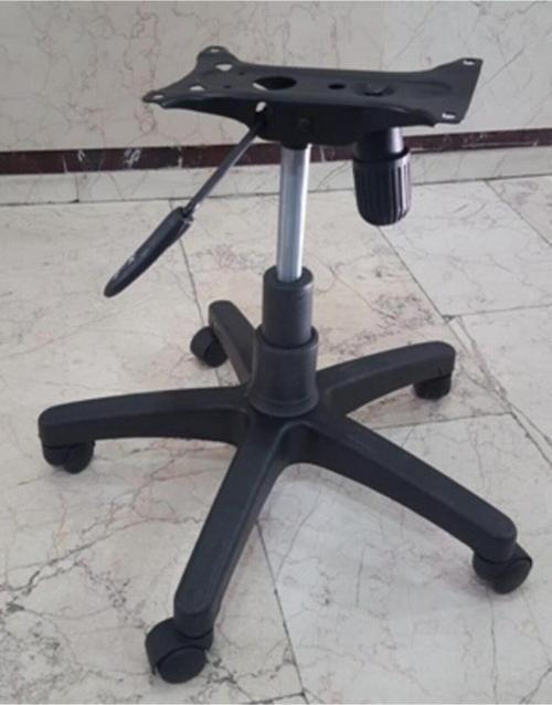 Büro Ofis Koltuğu Yıldız Ayak Seti Tek Kollu Mekanizma 100 Lük Siyah Pistonlu