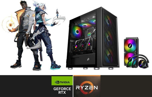 Gaming Ryzen 7 7800X3D B650 32 Gb Ddr5 1 Tb Sıvı Soğutma 8 Gb Rtx 4060 Oyuncu Bilgisayar