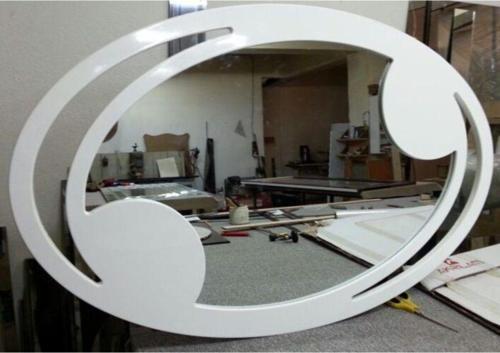 Dekoratif Lake Ayna Cnc Işleme