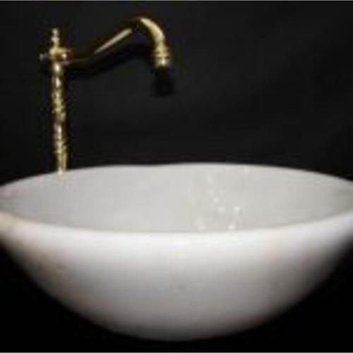 Muğla Kristal Beyaz Tasarım Lavabo