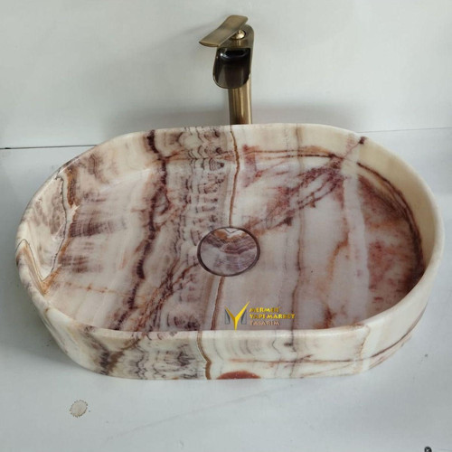 Krater Onyx Oval Lavabo