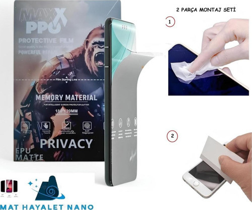 Samsung Galaxy A32 5G NANO Ekran Koruyucu Esnek ULTRA İnce - MAXXPRO - MAT HAYALET