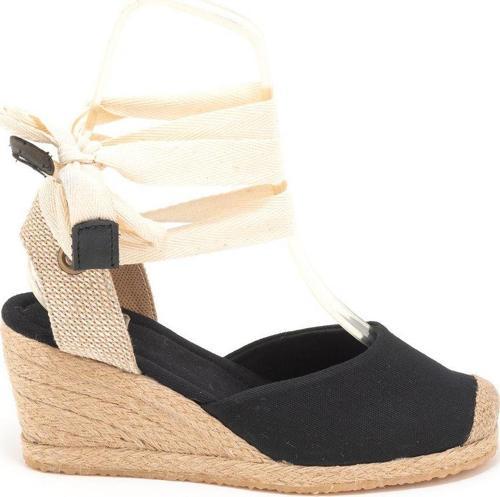 Gerçek Elişi Ipli Espadril Dolgu Topuk Keten Espadril Handmade