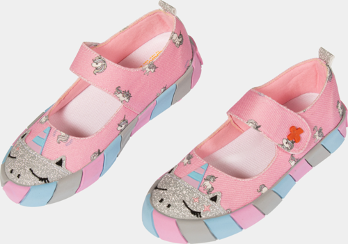 Unicorn Kanvas 3D Baskılı Kız Çocuk Babet