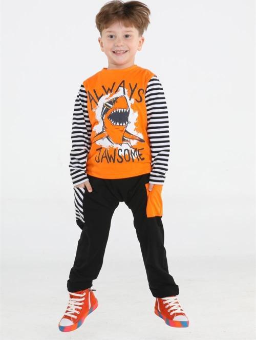 Jawsome Baggy Erkek Çocuk Pantolon + T-shirt Takım