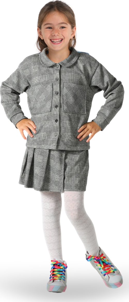 Ekose New V. Gömlekli Şort Takım