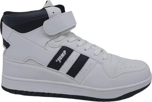 28504 Beyaz Uzun Bilekli Erkek Sneaker Günlük Spor Ayakkabı