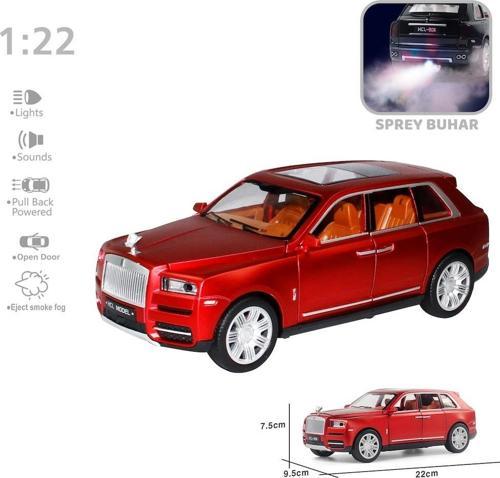 Vardem Oyuncak Çek Bırak 1:22 Sesli Ve Işıklı Buharlı Rr Lüx Jeep Vrd-Hcl-506A (Karışık Renk 1 Adet)