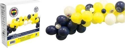 Fenerbahçe Asorti Balon Dekorasyon Seti (70 Li Paket)