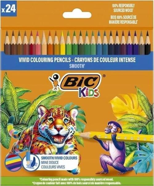 Kids Smooth Kuru Boya Kalemi 24 Renk 525787