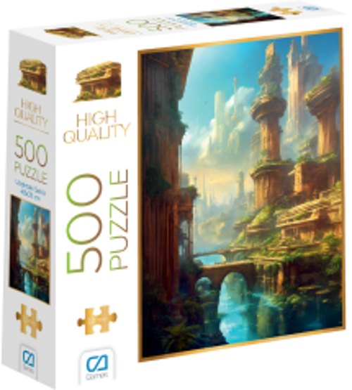 Puzzle 500 Parça Uzaktaki Şehir Ca500-7521