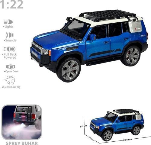 Vardem Oyuncak Çek Bırak 1:22 Sesli Işıklı Buharlı Off-Road Jeep Vrd-Hcl-522A (Karışık Renk 1 Adet)