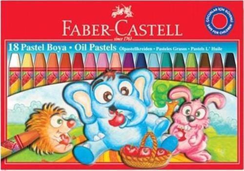 Faber-Castell Pastel Boya Red Line Karton Kutu Köşeli 18 Renk 5282 125318