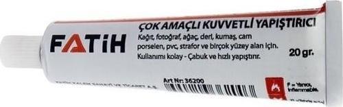 20 Gram Solventli Sıvı Yapıştırıcı Fa36200sy20 (25 Li Paket)