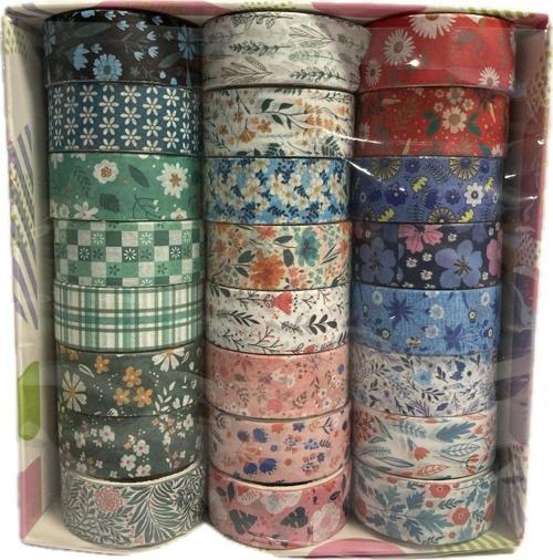 Desenli Bant Dekoratif Bfx-Deb0001 (24 Lü Paket)