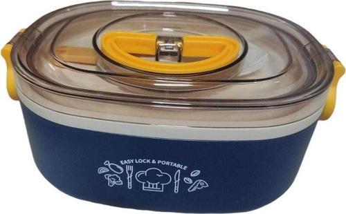 Paslanmaz Çelik Beslenme Kutusu Lunch Box 1000 Ml Xc-540 (Karışık Renk 1 Adet)