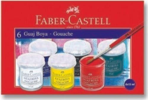 Faber-Castell Guaj Boya 6 Renk 15 Ml 5170 160400