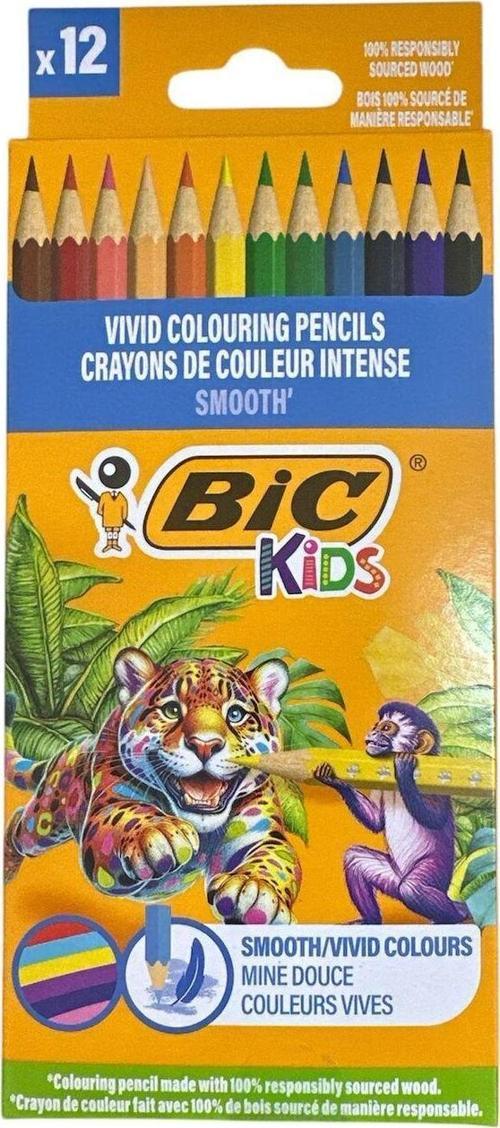 Kidssmooth Kuru Boya Kalemi 12 Renk 525786