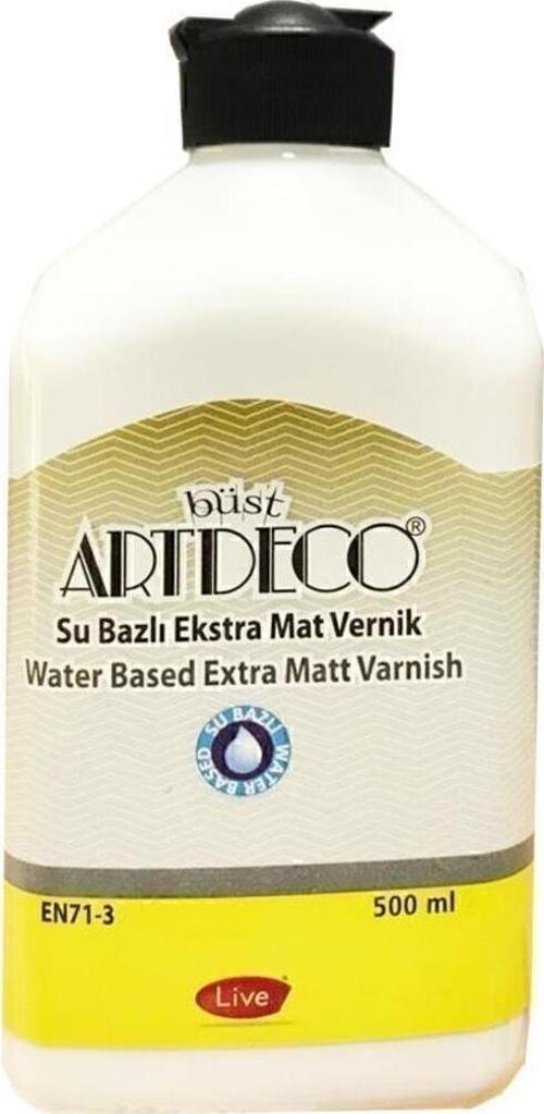 Su Bazlı Ekstra Mat Vernik 500 Ml