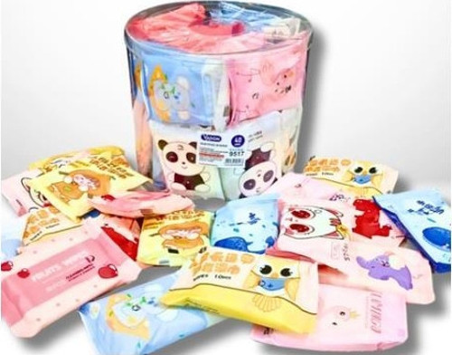Islak Mendil Cep Tipi 10 Yaprak 9517 (40 Paket)
