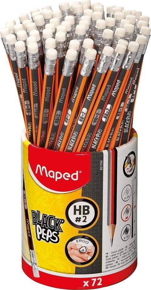 Kurşun Kalem Black Peps HB 851759 (72 Li Paket)