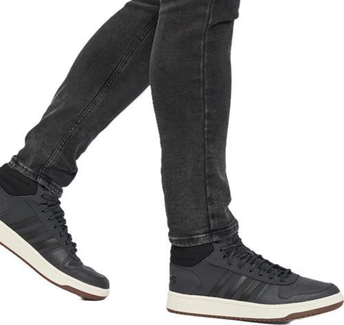 Hoops 2.0 Mid Erkek Spor Ayakkabı Siyah