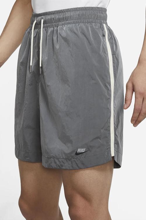 Sportswear Mens Shorts Slip Astarlı Dokuma Gri Deniz Havuz ve Günlük Erkek Şort