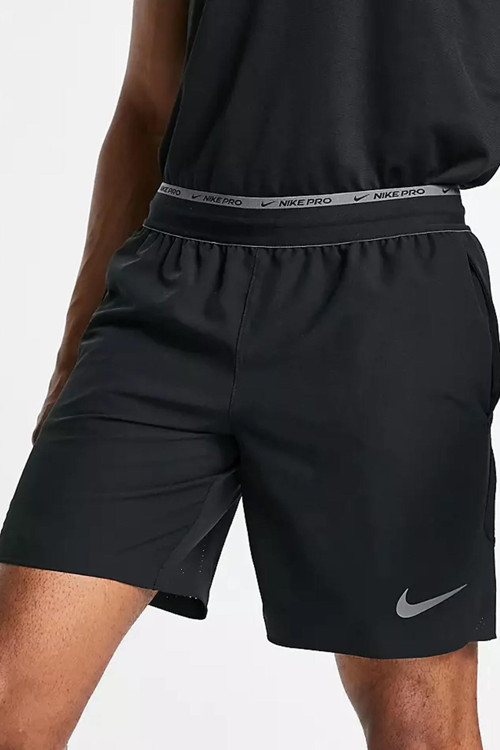 Pro Dri Fit Flex Rep 3.0 Unlined Training Erkek Şort Siyah
