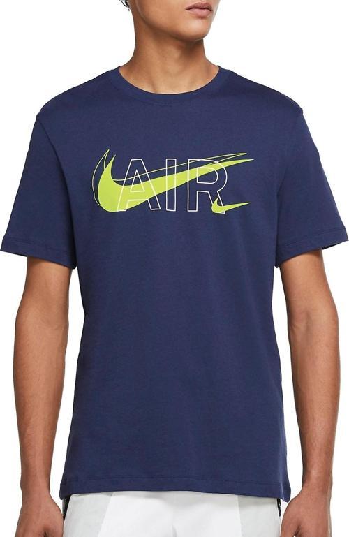 Air Sportswear Mens Printed Tee Erkek Lifestyle Tişört Lacivert