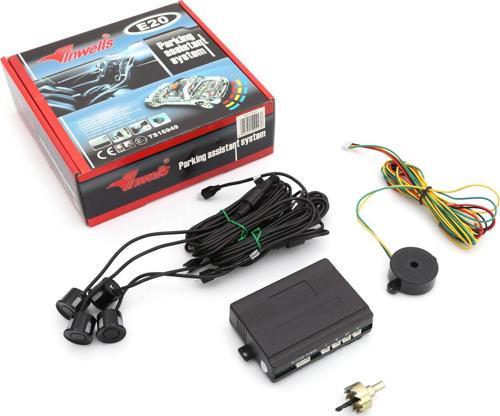 Ford Connect Uyumlu Araç Park Sensörü Ses İkazlı E20 Siyah Sensör
