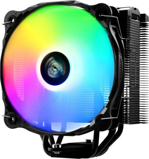 Ets-F40-Bk-Argb 140Mm 4 X 6Mm Isı Borulu Intel-Amd Uyumlu Hava Soğutucu
