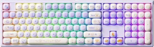 Monsgeek Mg108B Magic Lop Bunny Rgb Kablosuz Hotswap Mekanik Gaming Klavye