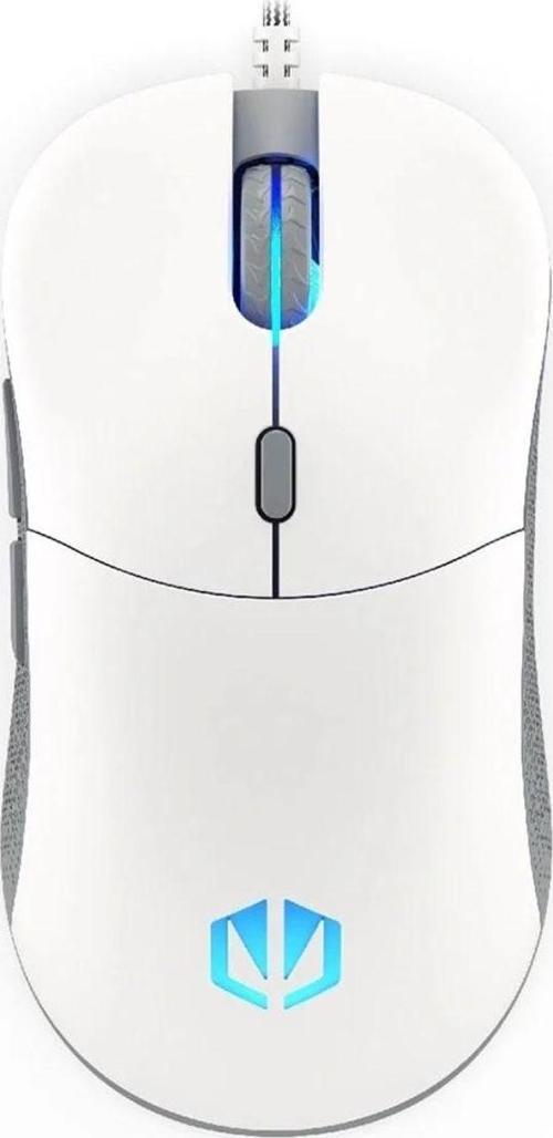 GEM Plus Onyx White ARGB Simetrik Gaming Mouse (EY6A011)